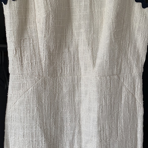 J. Crew Cream and Black Midi Dress - Picture 5 of 7